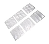 40pcs Brick Weep Hole Covers, Stainless Steel Stackable Wall Hole Sealing Cover for Brick Wall Crack Repair