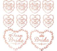 40pcs Bride Bridesmaid Temporary Tattoos for Wedding Party
