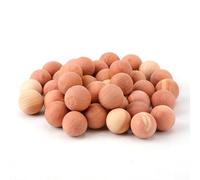 40pcs Cedar Blocks for Clothes Storage, 0.87x0.87in Cedar Balls Wood Cedar Chips Redolent Cedar Rings for Clothes Storage Houses Drawers Closets Shoebox
