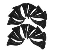 40pcs Devil Horns for Craft - Halloween Devil Horns DIY Accessories Demon Ears for Halloween Party Supplies Headband Hair Clips Headwear