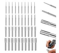 40pcs Diamond Drill Bits Set, 1/1.5/2/2.5mm Micro Tip Drill Bits Compatible with Dremel Rotary Tools, 2.35mm Shank Drill Bits Set for Sea Glass, Ceramic Tile, Granite, Jewelry Making Accessories
