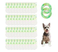 40pcs Dog Paw Protectors Disposable with Self Adhesive Bandage Small Dog Feet Shoes Boots for Protection Injured Paws Waterproof Stop Licking Pet Foot Socks Boot Wound Cover Indoor Outdoor Walking Use