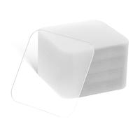 40pcs Double Sided Mounting Tape Squares, for Cables | PVC Adhesive Pads, Tool-Free Setup, Wall Friendly, for Classrooms, Offices, Plastic and Flat Surfaces