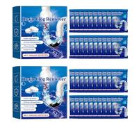 40PCS Drain Cleaner Tablets,Limescale Remover Heavy Duty,Strong Drain Cleaner for Hard Stains,Drain Smell Eliminator,Bathroom Cleaning Products with Foaming Action,Removes Bad Smells,Grease