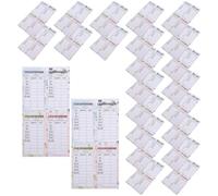40pcs Expense Log Sheet Ledger Sticker for Cash Flow Tracking Paper