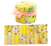 40PCS Fabric Jelly Rolls for Quilting 2.5x20 Inch Pre Cut Cotton Jelly Rolls Floral Patchwork Fabric for DIY Blanket, Rug, Upholstery, Home Decor Craft