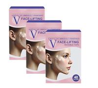 40Pcs Face Lift Tape, Facial Tape Lifts Invisible Waterproof Face Stickers, Anti Wrinkle Patches, Instant Makeup Face Tool, Tightening Skin (3)