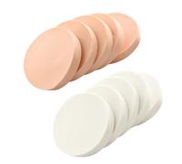 40PCS Face Paint Sponges Set Round Makeup Sponge 5.5 cm Puff Dry and Wet Dual-Use Complexion Face Painting Sponges,for Liquid Foundation,Creams,and Powders(2 Colors)