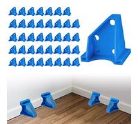 40PCS Flooring Spacers, 2 in 1 Laminate Flooring Spacers with 1/2" & 1/4" Gaps, Installation Spacers for Vinyl Plank, LVP, Laminate Wood, Engineered Hardwood, Bamboo, Tile Flooring