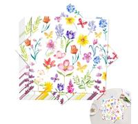 40Pcs Flower Napkins Afternoon Tea Decorations, Paper Napkins Disposable, Disposable Party Soft Paper,Floral Napkin Table Decorations for Crafts Suitable Everyday Tableware, Catering, Christmas