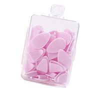 40Pcs Flower Pattern Plastomer Clips Assorted Colors for Sorting Documents and Marking Pages Colorful Stationery