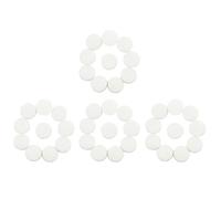 40pcs Flute Hole Plugs for Open-hole Flutes, White Silicone Spares | Food Grade Silicone, Portable Ready Spares, for Lessons and Practice, Suited to Teachers and Beginners