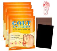 40Pcs Gout Relief Instant, Gout Treatment for Pain & Swelling, Reduce Inflammation, Instant Gout Reliefpatches Easy to Carry Not Easy to Fall Off Daily Joint