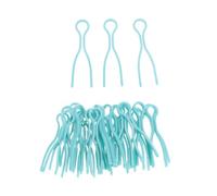 40pcs Green Plastic Sewing Bobbin Clips for Bobbin and Thread Spools