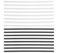 40pcs Guitar Side Dot Markers Black White 15mm for Beginners