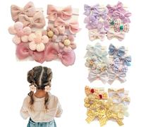 40Pcs Hair Ties for Little Girls, Cute Elastics Hair Accessories, Ponytail Holders for Toddler Girls, Style-1, Toddler Ties, for Little