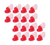 40pcs Heart Shaped Bandages PE Adhesive Patches for Emergency Use