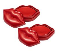 40pcs Hydrating Lip Sleeping Mask for Lips, Non Woven Red Gel | Moisturising Essence, Refreshes Skin and Adds Shine, Conditioning Effect for Girlfriend or Mother