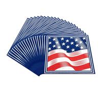 40pcs Independence Day American Flag Paper Napkins 2-ply Party