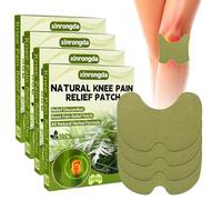 40PCS Knee Pain Relief Patches, Knee Pain Relief Patches, Warming Herbal Patches, Wormwood Patch Relieves for Knee, Back, Neck, Shoulder