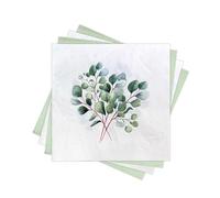 40PCS Leaf Paper Napkins 2 Ply Disposable Decorative Dinner Napkins for Party Table Home Decor. Folded 6.5x6.5 In..138