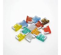 40PCS/Lot Assorted Mini Size Type Auto Car Boats Trucks Blade Fuses 5 7.5 10 15 20 25 30 40 AMP Protected circuits