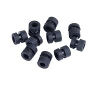 40PCS M2 M2X5 6 M3 M3X6 6 Rubber Shock Absorbing Ball Damping Column Compatible With FPV Flight Controller Stack DIY Part(40PCS M3)
