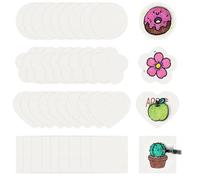 40pcs Magic Foam Texture Paper 3D Puffy Paint with Water DIY Canvas Fluffy Sponge Creative Art Supplies for Kids Adults Craft Projects