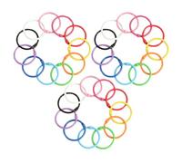 40pcs Metal Binder Rings for Index Cards, Loose Leaf Album Use