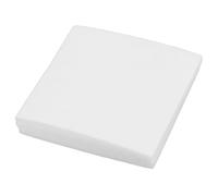 40pcs Microwave Kiln Fusing Paper, White Ceramic Fiber | Heat Barrier for Home Use and Studio Work, Smooth Flat Surface, for Metal Clay Crafters