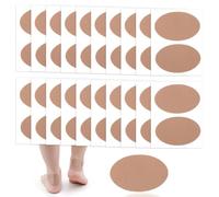 40pcs Moleskin Patches, Premium Flannel and Pressure Sensitive Adhesive Mole Skin Pads for Feet Health Prevention Bandages Supplies Lower Friction Suitable for High Heels Shoes Flat Shoes Sneakers