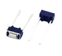 40PCS Momentary Tactile Switch Notx Fixed Push Button Tact Switch 3X6X4.3/4.5/5/7mm Middle 2 Long Pin For Toys/Speaker(3x6x4.5with2long pin)