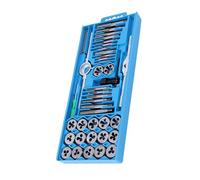40Pcs Multipurpose Threading Tap and Die Thread Cutter Thread Cutting Set Perfect for Low Steel and Metals Metalworking Set