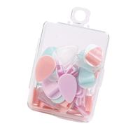 40PCS / Pack Decorative Floral Paper Clips Rust Resistant Plastomer Perfect for Learners and Workers Offices Supplies
