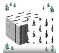 40Pcs Pine Tree Party Napkins