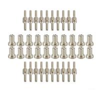 40PCS Plasma Cutting Consumables Set for PT31 Torch Compatible with 40A Plasma Cutters Like CUT30 CUT40 Provides Reliable Consumables for Continuous Use