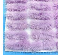 40pcs Pompom Bow Tie Set, 3x7cm DIY Hair Clip, Headdress, Corsage, Phone Case Embellishment Craft Material