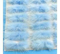 40pcs Pompom Bow Tie Set, 3x7cm DIY Hair Clip, Headdress, Corsage, Phone Case Embellishment Craft Material