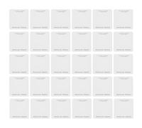 40pcs Press on Nails Display Cards White Paper Board for Nail Artists | Quick Color Selection for Client Consultation, Mobile Services, Organized Samples, Professional Presentation