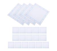 40pcs Printed Bow Disposable Paper Napkins Scalloped Edge