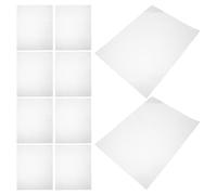 40pcs PVC 3 Pocket Binder Pages with 4 Holes for Banknotes