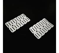 40PCS RC Airplane Hinge Folding Leaf Paper Hinges Aileron Tail Wing Connector for RC Airplane Plane Aircraft DIY Model Toy Parts (40PCS)