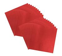 40pcs Red Paper Napkins,33cm Disposable Serviettes Napkins Solid Colour Napkins Cocktail Napkins,2ply Party Decorative Napkins for Christmas Party,Bar,Restaurant,Luncheon and Dinner Parties