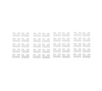 40Pcs Replaceable Ceramic 18 Teeth Pet Ceramic Clipper Cutting Blade ，Compatible For A5