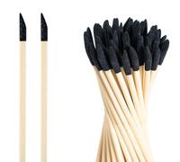 40PCS Sanding Sticks, Double Matchsticks Sanding Sticks 150/280 Grit for Tight Spaces, Sanding Twigs for Plastic Models Wood Hobby Stuffers, 5.4 x 0.2 Inch