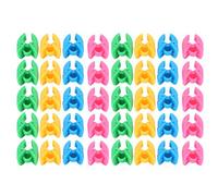 40Pcs Spool Fixing Clip Silicone Colorful Bobbins Clips for Sewing Thread Accessories