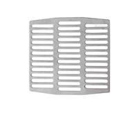 40pcs Stainless Steel Weep Hole Covers for Brick Walls - Stackable Cut-to-Size Drain Hole Protectors 2.76 X 2.8 in Grey Pest-Resistant Ventilation Covers