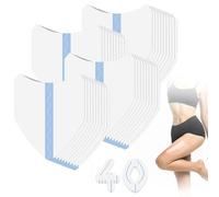 40pcs Thigh Lifting Tape, Instant Lift Patches for Legs, Invisibly Adhesive Strips Sweat All Day Sweatproof Invisible Body Shaping Tape Improve Visual Effects for Sagging Skin Nip Lift