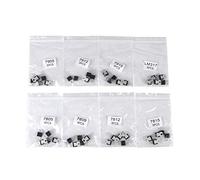 40pcs Transistor Assortment Kit 8 Types BJT JFET Voltage Regulator ICs 78 Series 79 Series LM317 for Electronics Projects