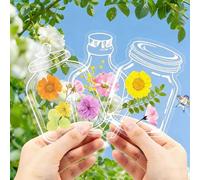 40PCS Transparent Dried Flower Bookmarks-DIY Gifts Bookmarks, 2026 New Transparent Dried Flower Bookmark Kit, Add A Touch of Spring to Your Books (Style C)
